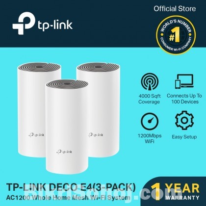 TP-Link Deco M4 Wi-Fi System AC1200 Dual-band Router